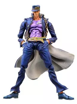 Супер подвижная фигурка Bizarre Part 3 Jotaro Kujo Вторая указана Hirohiko Первая версия бонуса производства JoJo s Adventure 12. (цвет