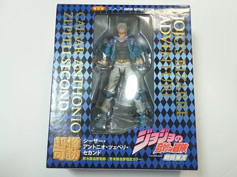 Супер подвижная фигурка JoJo s Bizarre Adventure Часть 2 61. Цезарь Антонио Цеппели Второй (цвет указан Хирохико Араки)