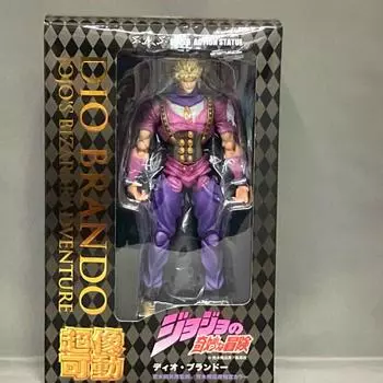 Супер подвижная фигурка JoJo s Bizarre Adventure Часть 1 75. Дио Брандо (цвет указан Хирохико Араки) приблизительно. 17 см подвижная фигурка из ПВХ, окрашенная