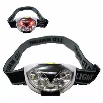 Супер яркий 6 светодиодный 3 режима налобный фонарь для рыбалки, охоты, уличного налобного фонаря