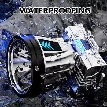 Супер яркий перезаряжаемый мощный налобный фонарь водонепроницаемый налобный фонарь портативный светодиодный фонарик для кемпинга и рыбалки