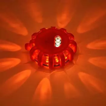 Супер яркий предупредительный свет Автомобильный аварийный мигающий предупредительный сигнал Автомобильные фонари Фонари на крыше Полицейские фонари Дорожный сигнал безопасности оранжевый