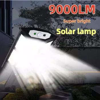 Супер яркий уличный солнечный светильник 43LED водонепроницаемый настенный светильник солнечный уличный светильник садовый солнечный фонарь уличный свет A-solar lamp