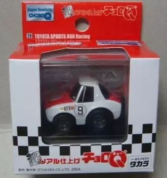 Супер реалистичная отделка Choro Q 28 TOYOTA SPORTS 800 Racing
