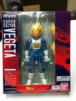 Супер Сайян Вегета Высота 14 см фигурка SHFiguarts приблизительно. АБС, ПВХ, ПОМ