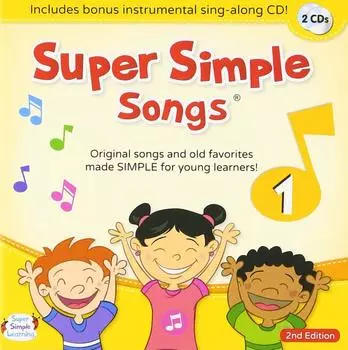 Super Simple Learning Super Simple Songs 1 2nd Edition 2 CD Set Children English