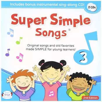 Super Simple Learning Super Simple Songs 3 2nd Edition 2 CD Set Children English