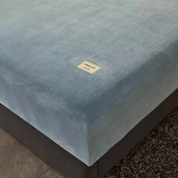 Super Soft Warm Flannel Solid Bed Fitted Sheet - Cozy Single or Double Bedding, Perfect for a Luxurious Night s Sleep 90x200cm(35x79 in)