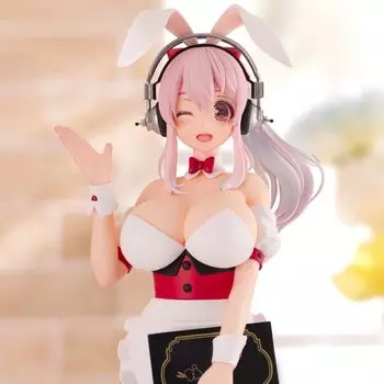 Super Sonico BiCute Bunnies Figure Waitress Figure 28cm Official ver. approx.