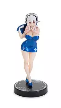 Концептуальная фигурка Super Sonico Holy Girl Blue (Приз) синий