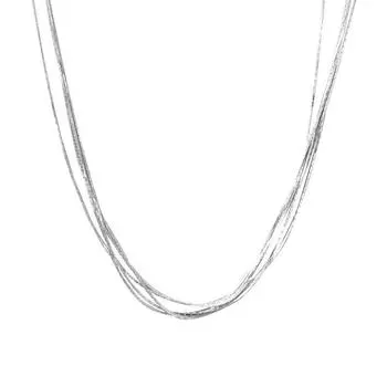 Супер сверкающее ожерелье Nine Sky River Starlight Waterfall для женщин Inns, многослойная простая и красивая цепочка для воротника