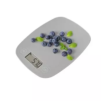 Super Thin Electronic Digital Scales 5kg 1g Weights Scale Stainless Steel Food Balance Measure Tools LED Display Kitchen Scale