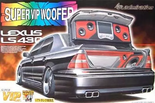 Супер VIP Car Series SP12 Lexus LS460 Admiration Распродано 1/24 (спецификация вуфера)