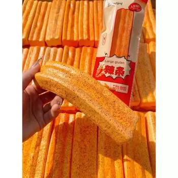 Супер Влажный Мягкий Медленный Отскок Хамчими Новое Поступление Большая Ягодичная Полоска Острые Полоски Щипок, Ощущение Влажного Мягкого Мягкая Искусственная Конфета Игрушка One big gluten Spicy Stick