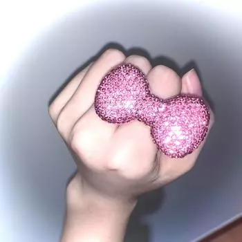 Супер Вспышка Визуальная Серия Кошачий Розовый Бант Регулируемые Кольца с Открытием для Женщин Шармы для Пальцев Ювелирный Аксессуар Подарки resizable