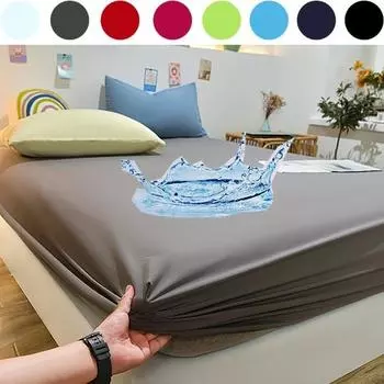 Супер водонепроницаемое покрывало, постельное белье, комплект постельного белья, защитный чехол для кровати, простыня, водонепроницаемое покрывало без наволочек 80X200X30cm Only a Sheet
