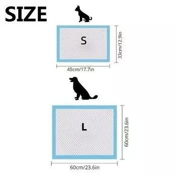 Супер впитывающий подгузник для домашних животных, одноразовый подгузник для собак, антигрязевой коврик для дрессировки собак, утолщенный коврик для клетки для кошек, хомяков, кроликов, товары для животных