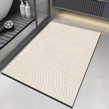 Суперабсорбирующие коврики для ванной, противоскользящий коврик для душа, быстросохнущий коврик для ванной, коврик для туалета, коврик для двери, моющийся 40cmx60cm