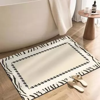 Суперабсорбирующий диотомитовый коврик для ванной комнаты, коврики для ванной, противоскользящие, быстросохнущие, для душа, туалета, коврик для входной двери 40cmx60cm