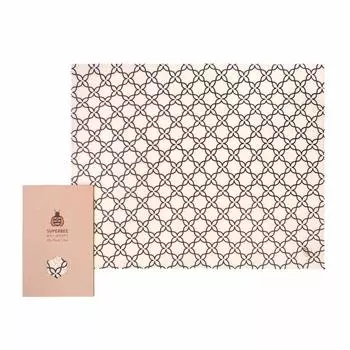 SuperBee Beeswax Wraps Beeswax Wraps Big Daddy XXL Meadow пищевые обертки | | | Многоразовые, экологически чистые, безотходные