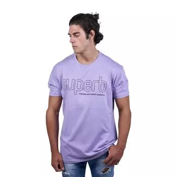 SUPERBLINE SPRBCA2001 Мужская футболка с коротким рукавом L фиолетовый