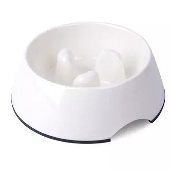 SUPERDESIGN Dog and Cat Pet Eating Slow Food Health Environmentally Suitable for Small Medium and Large Dogs Bowl, Dish, Dishes, Bowl, Management,