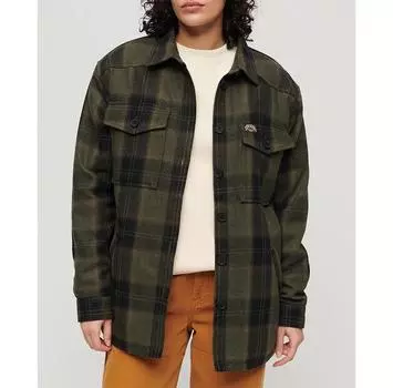 Superdry Borg Check overshirt XS