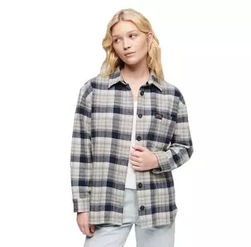 Superdry Check рубашка с длинным рукавом S