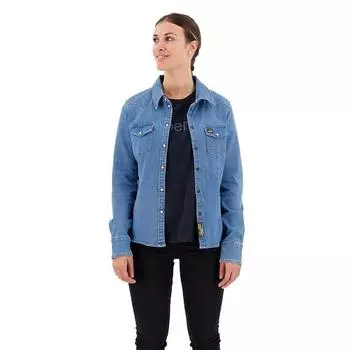 Superdry Denim Western рубашка с длинным рукавом XS