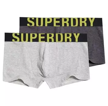 Superdry Dual Logo боксеры 2 шт. S