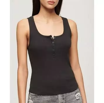 Superdry Essential Button Down рубашка без рукавов L-XL