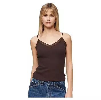Superdry Essential Lace Trim блузка без рукавов S-M