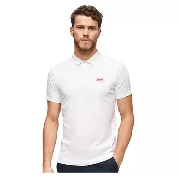 Superdry Essential Logo Neon поло с короткими рукавами XL