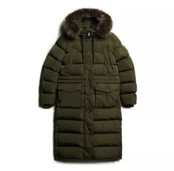 Superdry Everest Faux Fur Longline куртка S