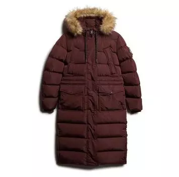 Superdry Everest Faux Fur Longline куртка XS
