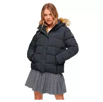 Superdry Faux Fur puffer куртка L