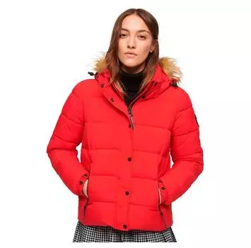 Superdry Faux Fur puffer куртка M
