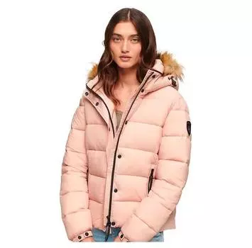 Superdry Faux Fur puffer куртка L