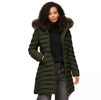Superdry Fuji Faux Fur куртка XS