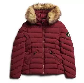 Superdry Fuji Faux Fur Padded куртка M