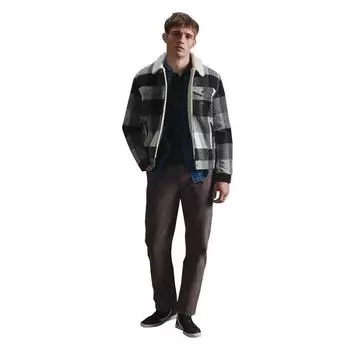 Superdry Highwayman Wool Sherpa Trucker куртка 2XL