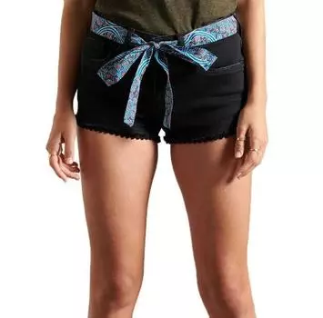 Superdry Lace Hot denim шорты 32