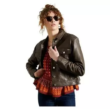 Superdry Leather Stateside куртка L