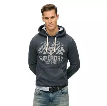 Superdry Lo-Fi Outdoor Mono Relaxd худи 3XL