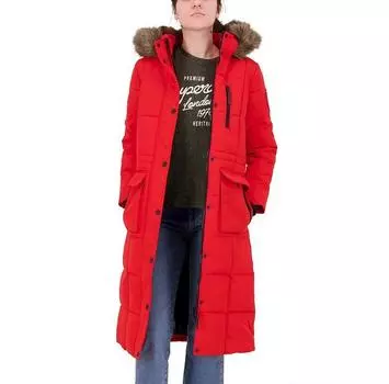 Superdry Longline Faux Fur Everest куртка XS