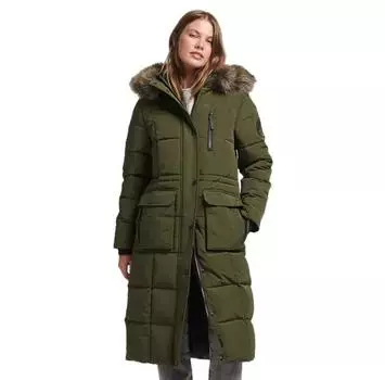 Superdry Longline Faux Fur Everest куртка S