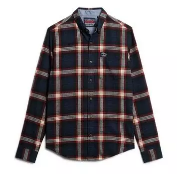Superdry Lumber рубашка с длинным рукавом M