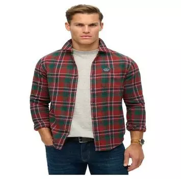 Superdry Lumber рубашка с длинным рукавом S
