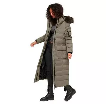 Superdry MF Faux Fur Hooded куртка S