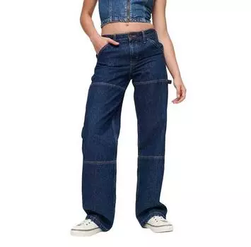 Superdry Mid Rise Carpenter джинсы 28/32